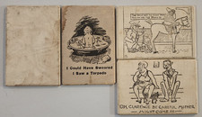 Antique Naughty Pocket Mirror Lot (3) Risque Novelty Comic Humor 1920s, picture