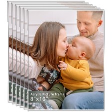 8x10 Picture frame,High Transparent Photo Frame,Clear Acrylic 8 x 10 frame,Pi... picture