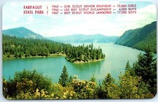 Postcard - Buttonhook Bay, Lake Pend Orielle, Farragut State Park - Idaho picture
