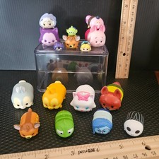 Disney Pixar MIXED Lot of 16 TSUM TSUM Vinyl Figures Inside Out Zootopia Alice picture
