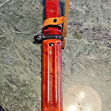 Tula Bakelite Bayonet 6x4 Matching Scabbard picture
