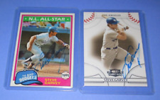 Lot of 2 Steve Garvey 1st base LA Dodgers All Star signed autographed cards picture