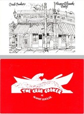 2~ca1970s Postcards NEWPORT BEACH, CA California CRAB COOKER RESTAURANT Roadside picture