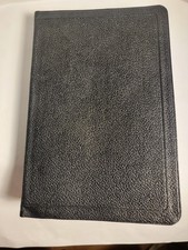 New Vintage Nelson Holy Bible 1956 Standard Black Bonded Leather Indian Paper picture