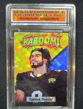 2023 Shedeur Sanders Kaboom Football Cracked Ice Limited Edition Design picture