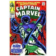 Captain Marvel (1968 series) #5 in Fine minus condition. Marvel comics [a& picture