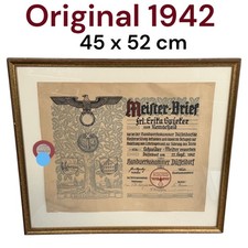Original WW2 Era Document Master Letter WW2 Era Germany Document WWII Vintage picture