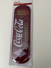 Coca Cola Metal Replica Thermometer - Delicious And Refreshing picture