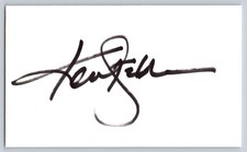 Ken Stabler Autograph Hand Signed Index Card Original Signature Football HOF picture