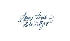 Gerry Griffin signed autographed index card AMCo 11240 picture