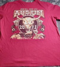 Rare Nike Austin Texas June 9-12th Motorcycle Rally Festival Graphic T-Shirt 2XL picture