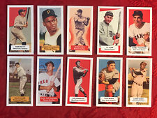 BABE RUTH-DIMAGGIO-CLEMENTE-TY COBB+BASEBALL FULL 10 CARD SET-RARE UK ISSUE-MINT picture