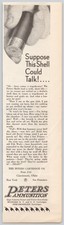 Peters Ammunition Target Shot Shell Rustless Trap 1928 Vintage Print Ad picture