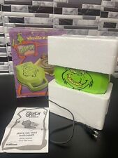How the Grinch Stole Christmas Whoville Waffle Maker 8” Dr Seuss NIB Salton 2000 picture