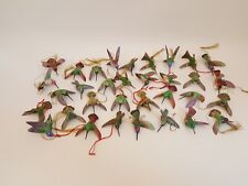 Lot of 32 vintage Lenox hummingbird ornaments 1990 Taiwan porcelain picture