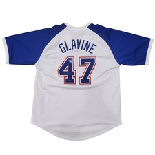 Tom Glavine Autographed Atlanta (Throwback White #47) Custom Jersey - Radtke picture