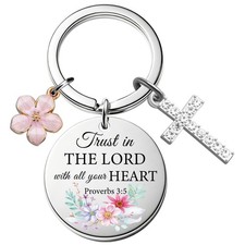 Religious Gifts For Women Christian Gifts Cross Keychains picture