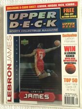🔥🔥HOT~2003 UPPER DECK Sports Collectible Magazine LeBRON JAMES-SEALED~HOT🔥🔥 picture