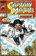Captain Marvel #1-1989 nm 9.4 1st Solo Monica Rambea Giant Size Make BO picture