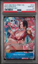 ONE PIECE PRB01-PREMIUM BOOSTER -ONE PIECE CARD THE BEST- BOA HANCOCK PSA 10 picture