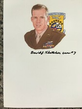 DAVID THATCHER DOOLITTLE RAIDER CREW 7 & DFC RECIPIENT RARE SIGNED PHOTO picture