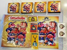 2021 Topps Garbage Pail Kids COLLECTORS CLUB Complete 1-4 Card Set Binder Pins picture