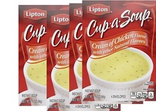 Lipton Cup-a-Soup Instant Soup Cream of Chicken 2.4 Oz 4 Count Pk 4 picture