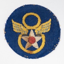 RARE WWII 8th Air Force British Made Patch Stubby Wing AAF Insignia Original picture