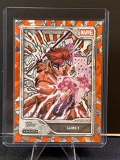 2026 Topps Mint Marvel Gambit #59 Orange Diamante Foil /25 Silver Tier X-men picture