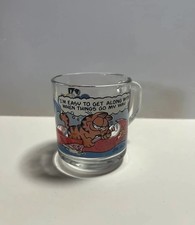 Vintage 1978 McDonald's Glass Garfield Mug picture