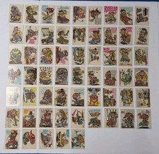 Vintage Donruss 1970 Odder Odd Rods Sticker Cards Lot Of 59 **New Top Loaders** picture