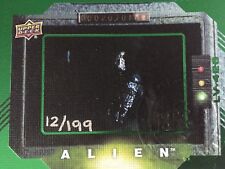 2017 Upper Deck Alien Employee Exclusive Uncut Sheet With COA Number 12 Of 199 picture