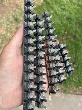 WWII Vintage Military Aircraft Wiring Terminal Strip Blocks - Multiple Lengths picture