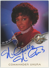 Nichelle Nichols 2000 Skybox Star Trek Commander Uhura A2 Auto Signed 25966 picture