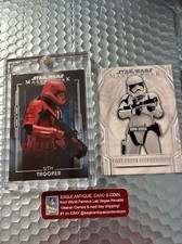 2020 Star Wars Masterwork Blue Parallel #32 Red Sith Trooper + Bonus 2018 #78 29 picture