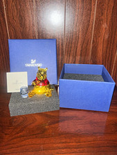 Swarovski Disney Winnie the Pooh Crystal Bear Figurine Boxed 2010-2019 picture