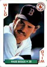 1991 U.S. Playing Card Co Wade Boggs #WILD Boston Red Sox Single Swap picture