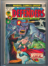 DEFENDERS #11 (12/73) CGC NM+ 9.6 SURFER HAWKEYE AVENGERS APP picture