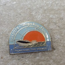 IMS 2014 Tampa Bay Florida Enamel Lapel Pin Powering The Waves IEEE MTT-S picture