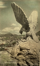 1955 Rare Postcard of the Eagle Monument Statue of the Eagle Vintage Photo USSR picture