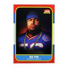 BIG PUN Hip-Hop Trading Card 1986 NBA Fleer Design picture