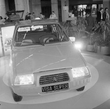 France Visa Super Citroen Motor show Paris october 1978 Old Photo picture