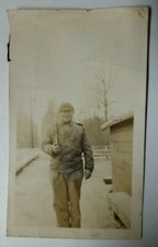WWII WW2 US Soldier holding Rifle taken Jan. 20th 1943 Picture Photo picture