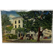 Vintage Linen Postcard Hotel Deermont St Petersburg Florida Curt Teich picture