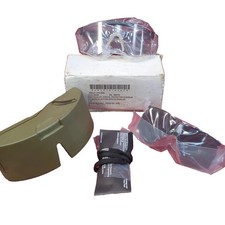 US Military SPECS Ballistic Protective Eyewear Glasses Kit w/ MSA Hard Case NOS picture