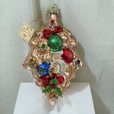 Mark Roberts Jeweled 5 Golden Rings Jeweled Ornament 8