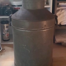 Vintage 1930s milk can  picture
