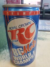 NY Mets RC Royal Crown Soda Can 1986 World Series picture