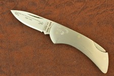 VINTAGE CASE XX USA 1889-1989 CENTENNIAL METAL PREMIUM LOCKBACK KNIFE (35866) picture
