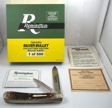 1995 R1273SB Remington Master Guide ENGRAVED Bullet Knife picture